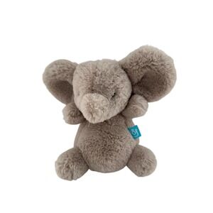 Manhattan Toy Plush Elephant Stuffed Animal Kids 2019 Baby Circus Gray Soft 8"